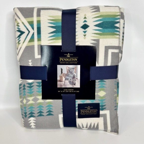 Pendleton Bedding Pendleton Home Collection Harding Lux Throw Grey
